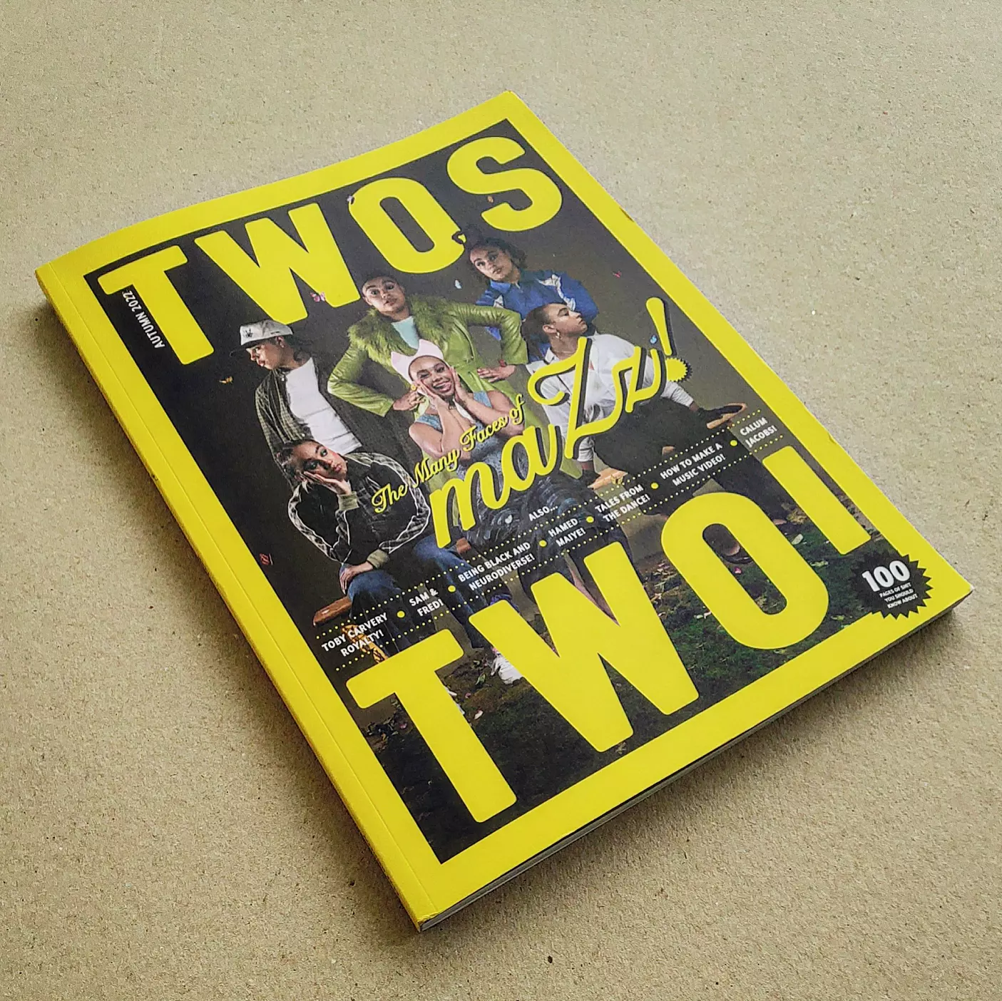 segunda edição da revista Twos Mag.